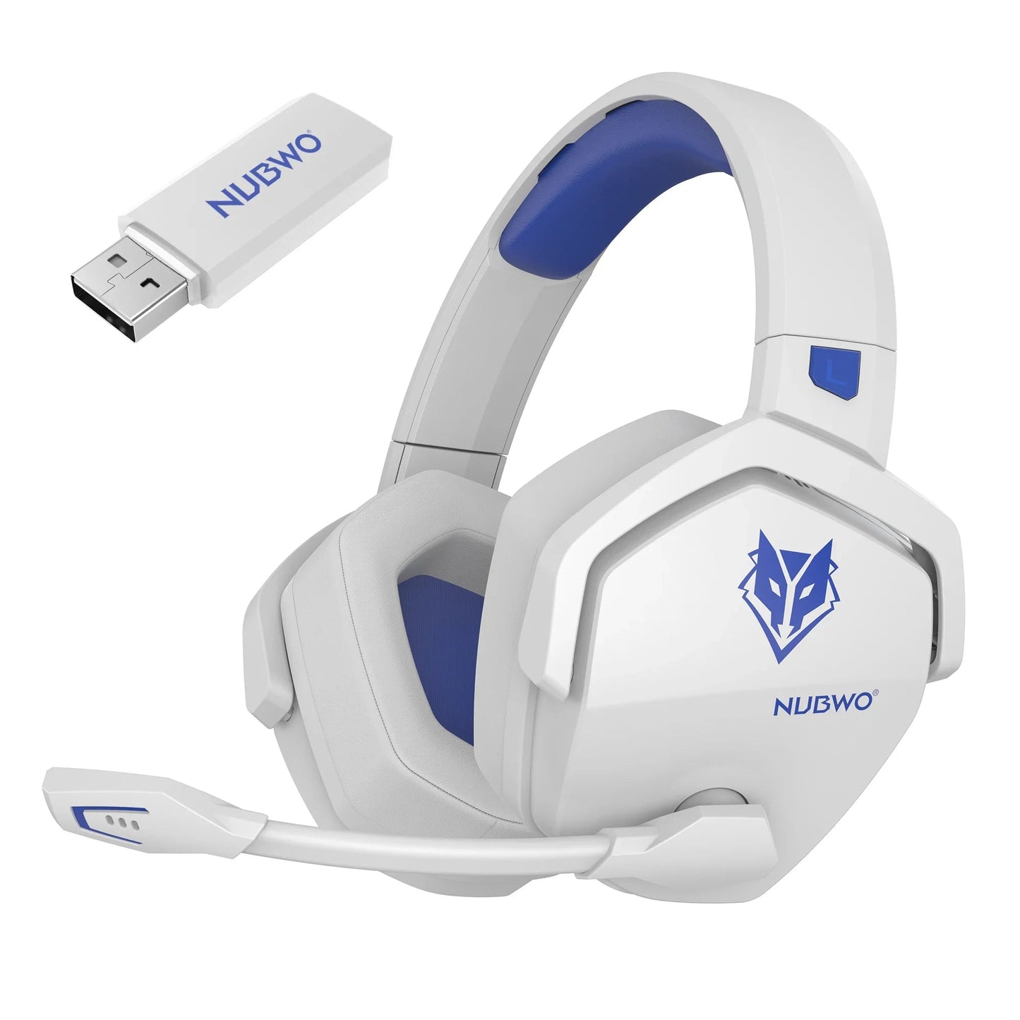Nubwo G06 Dual-Mode Wireless Gaming Headset – 2.4 GHz + Bluetooth 5.3 – Compatible with PC, PS4, PS5, Switch & Mobile Smart Daily
