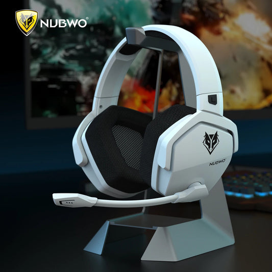 Nubwo G06 Dual-Mode Wireless Gaming Headset – 2.4 GHz + Bluetooth 5.3 – Compatible with PC, PS4, PS5, Switch & Mobile Smart Daily