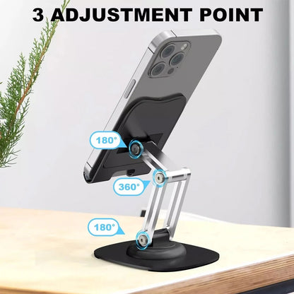 1PCS 360°Adjustable Universal Tablet Stand Desk Holder Mount Detachable Arm For Cell Phone iPad iPhone Portable Desktop Stand Smart Daily