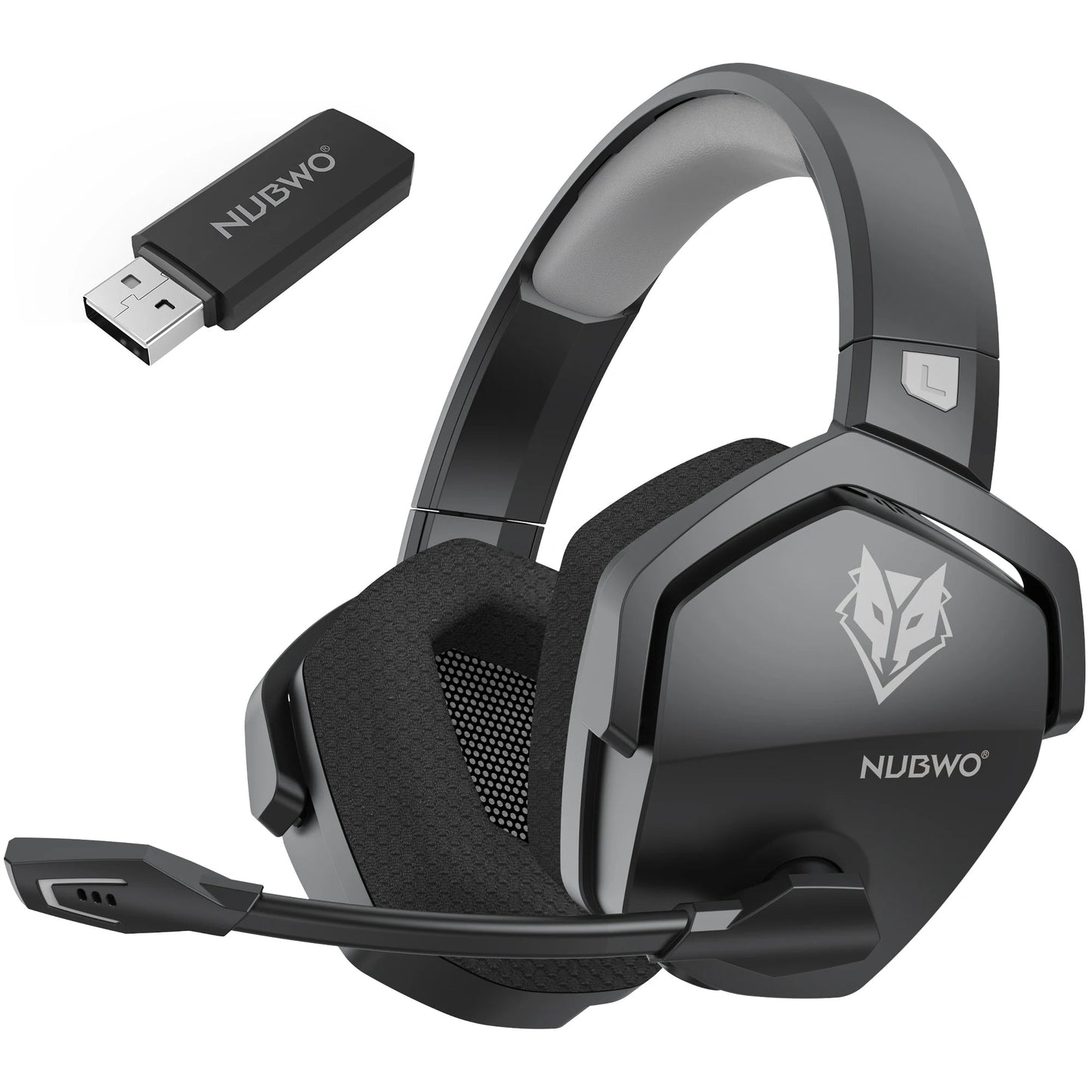 Nubwo G06 Dual-Mode Wireless Gaming Headset – 2.4 GHz + Bluetooth 5.3 – Compatible with PC, PS4, PS5, Switch & Mobile Smart Daily