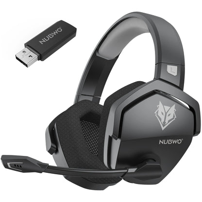 Nubwo G06 Dual-Mode Wireless Gaming Headset – 2.4 GHz + Bluetooth 5.3 – Compatible with PC, PS4, PS5, Switch & Mobile Smart Daily