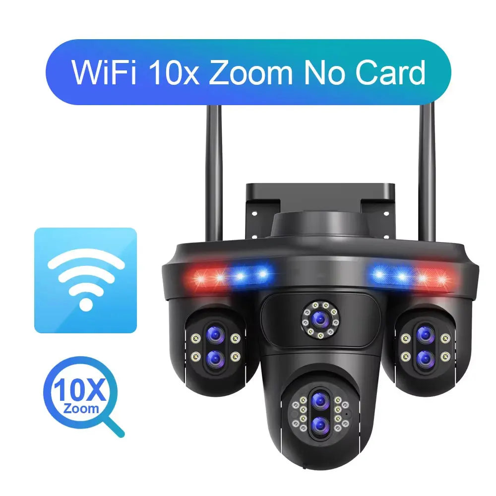 Devoccvo 35MP 10× Zoom Wi‑Fi PTZ Security Camera – 7 Lenses & Auto‑Tracking Store and you