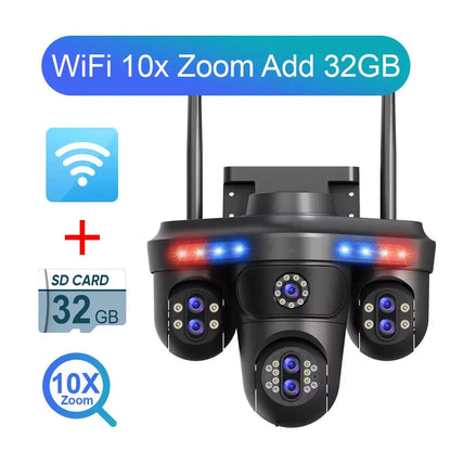 Devoccvo 35MP 10× Zoom Wi‑Fi PTZ Security Camera – 7 Lenses & Auto‑Tracking Store and you
