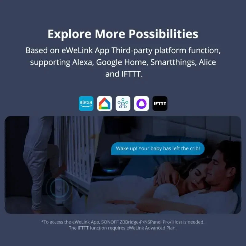 Sonoff SNZB‑03P Zigbee Motion & Presence Sensor – Quick 5s Detection, Light-Aware Store and you