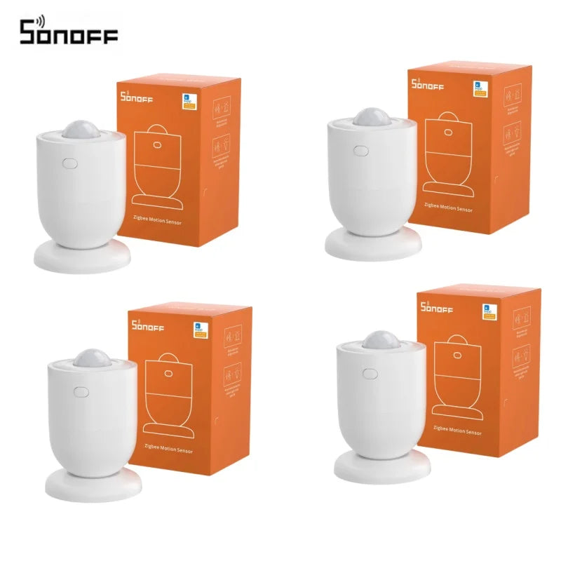 Sonoff SNZB‑03P Zigbee Motion & Presence Sensor – Quick 5s Detection, Light-Aware Store and you